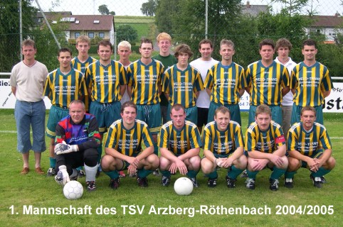 1. Fußballmannschaft des TSV Arzberg-Röthenbach  